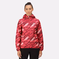 Regatta Womens/Ladies Serenton Brush Stroke Waterproof Jacket - 12 UK, Wild Plum