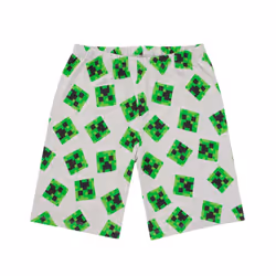 Minecraft Boys Short Pyjama Set - 8-9 Years, Black/Heather Grey/Green