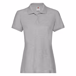 Fruit of the Loom Womens/Ladies Premium Polo Shirt - XS, Athletic Heather Grey
