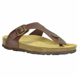 Sanosan Womens/Ladies Geneve Designer Leather Sandals - 4 UK, Dark Brown