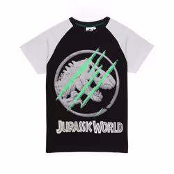 Jurassic World Boys Camo Short Pyjama Set - 7-8 Years, Black/Green/Grey