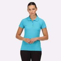 Regatta Womens/Ladies Sinton Polo Shirt - 10 UK, Turquoise