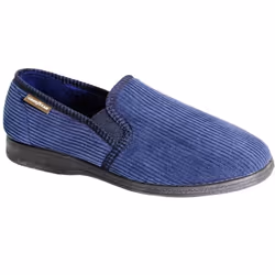 Goodyear Mens Humber Slippers - 12 UK, Navy