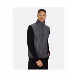 Regatta Professional Mens Marl Softshell Body Warmer - XXL, Grey Marl