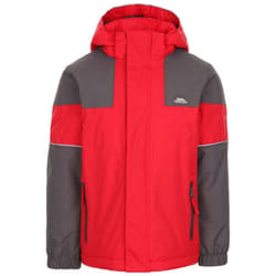 Trespass Childrens Boys Unlock Waterproof Jacket - 7-8 Years, Red