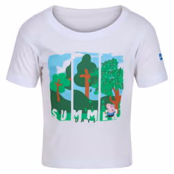Regatta Childrens/Kids Peppa Pig Short-Sleeved T-Shirt - 2-3 Years, White