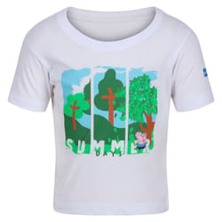 Regatta Childrens/Kids Peppa Pig Short-Sleeved T-Shirt - 2-3 Years, White