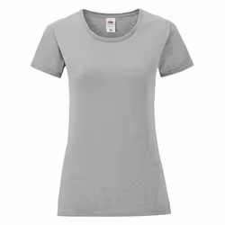 Fruit of the Loom Womens/Ladies Iconic Heather T-Shirt - XL, Athletic Heather Grey