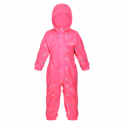 Regatta Childrens/Kids Pobble Mermaid Waterproof Puddle Suit