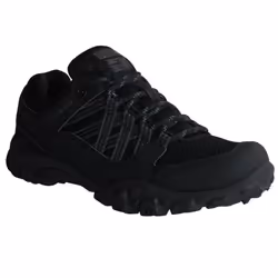 Regatta Childrens/Kids Edgepoint Walking Shoes - 10 UK Child, Black