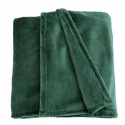 Argos Home Fleece Throw - Green - 125X150cm