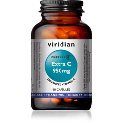 Viridian Extra C 950mg, 30 Capsules