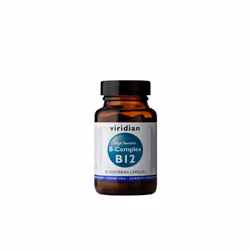 Viridian HIGH TWELVE Vitamin B12 with B-Complex , 30 Veg Caps