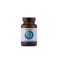 Viridian Vitamin D3 400iu , 30 capsules