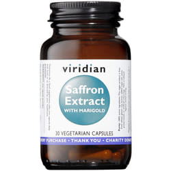 Viridian Saffron Extract with Marigold - 30 Veg Capsules