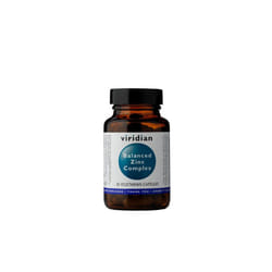 Viridian Balanced Zinc Complex, 30 vegi caps