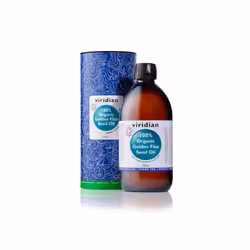 Viridian Golden Flaxseed Oil 100% Organic, 500ml