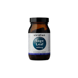 Viridian Sage Leaf Extract 600mg, 90 Veg Caps