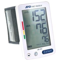 A&D XL EasyView Wrist Digital Heart Blood Pressure Monitor Large Read Display UK