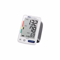 A&D XL EasyView Wrist Digital Heart Blood Pressure Monitor Large Read Display UK
