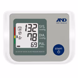 A&D Medical UA-767-SW, Upper arm, Automatic, Grey, LCD, 22 - 42 cm, Buttons