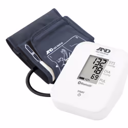 A&D Medical UA-651BLE, Upper arm, Automatic, White, LCD, 22 - 42 cm, Buttons