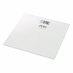 A&D Medical UC-502, Electronic personal scale, 180 kg, 100 g, White, kg, lb, Square