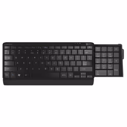 POSTURITE Compact Number Slide Keyboard with retractable number pad. W