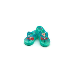 The Little Mermaid Wedge Flip Flops for Kids UK Size 7-8 / EU Size 24