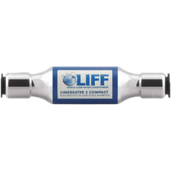 BWT LBP2-15 Lime Beater Push Fit Electrolytic Scale Inhibitor, Chrome Finish