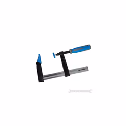 Silverline F-clamp Heavy Duty (deep Capacity) 200 x 100mm - Deep Capacity - silverline heavy duty deep x capacity 200 fclamp ...