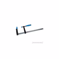 Silverline F-clamp Heavy Duty (deep Capacity) 500 x 120mm - x heavy duty silverline deep 500 120mm fclamp capacity 244946