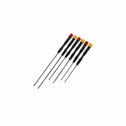 Silverline Extra-long Precision Screwdriver Set 6pce 6pce - 6pce precision set screwdriver silverline extralong sd62