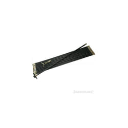 Set Of 12 Silverline Drain Rods