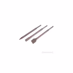 Silverline SDS Plus Hex Chisel Set 3pce 250mm ? 20, 40mm & Point - 515779 20 - chisel sds hex plus set silverline 3pce 51577 ...