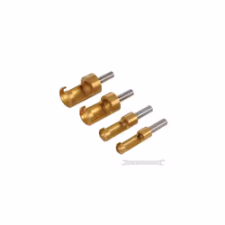 6-16mm 4 Piece Plug Cutter Set -  plug set cutter silverline 6 16mm 4pce 151219