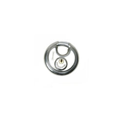 70mm Silverline Disc Padlock - Steel Stainless 292707 Security -  disc padlock 70mm steel silverline stainless 292707 security