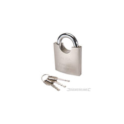 Silverline Shrouded Padlock 70mm - 260329 -  padlock shrouded silverline 70mm 260329