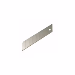Pack Of 10 18mm Snap Off Blades - 18mm silverline 861764 blades snap off 10 trimming 50 100 snapoff 10pk retractable qty 25