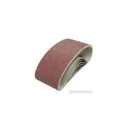 Silverline Sanding Belts 75 x 457mm 5pk 60 Grit - 185706 -  sanding x belts grit 75 457mm 60 silverline 5pk 185706