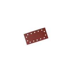Silverline Hook & Loop 1/2 Sheets Punched 10pk 60 Grit - 12 986461 -  12 sheets punched grit hook loop 60 silverline 10pk 986461