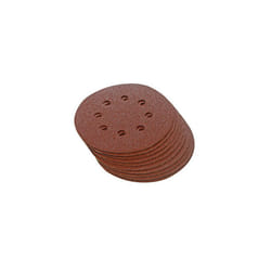 Silverline Hook & Loop Discs Punched 125mm 10pk 125mm 60 Grit - Sanding Sander -  discs punched 125mm grit hook loop 60 sanding silverline 10pk