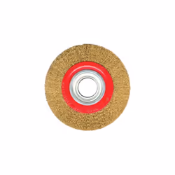 Silverline 150mm x 32mm Bench Grinder Brassed Steel Wire Wheel