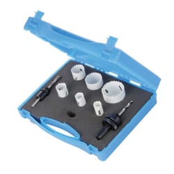 Silverline Electricians Bi-Metal Holesaw Kit 9pce - 18 - 51mm Dia