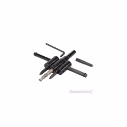 30mm - 120mm Adjustable Hole Cutter - Silverline 447132 30 30 - adjustable hole cutter silverline 447132 120mm 30 30120mm