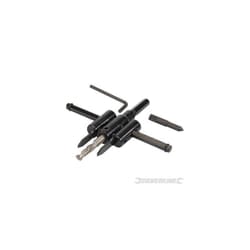 30mm - 120mm Adjustable Hole Cutter - Silverline 447132 30 30 -  adjustable hole cutter silverline 447132 120mm 30 30120mm
