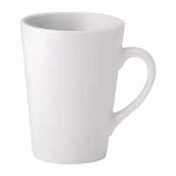 Utopia Pure White Latte Mugs 250ml (Pack of 24) - [DY335]