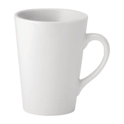 Utopia Pure White Latte Mugs 250ml (Pack of 24) - [DY335]