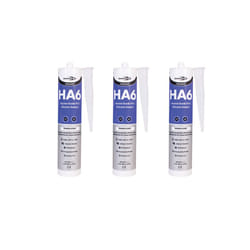 3x Bond It Black HA6 RTV Silicone Sealant Marine Aquarium Safe Water Fish Tank