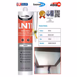 LN11 Fire Screen Premiere Silicone Sealant Wall Resistant White 310ml